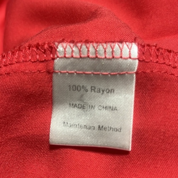 ZESICA WOMENS VERSATILE OCCASION SMOCKED FLOWY TIERED MIDI DRESS, SIZE XL. - Picture 9 of 11